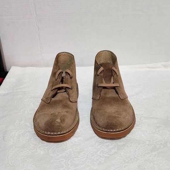LL BEAN Stonington Brown Suede Leather Chukka Ankle Boots Booties‎ Women's 9M - Picture 5 of 12